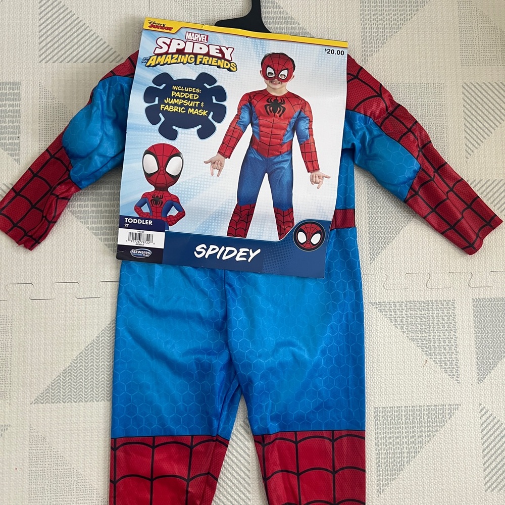 Marvel Spidey Friends Toddler Costume - Red and Blue